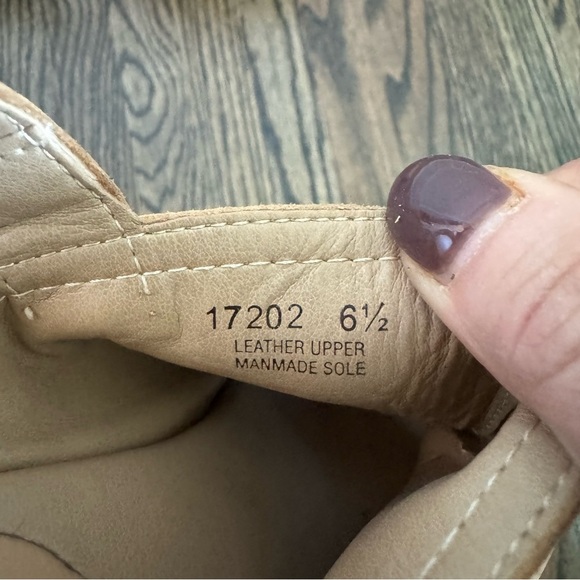 Barbara Barbieri Tan Leather Heels size 6.5 - Picture 8 of 8